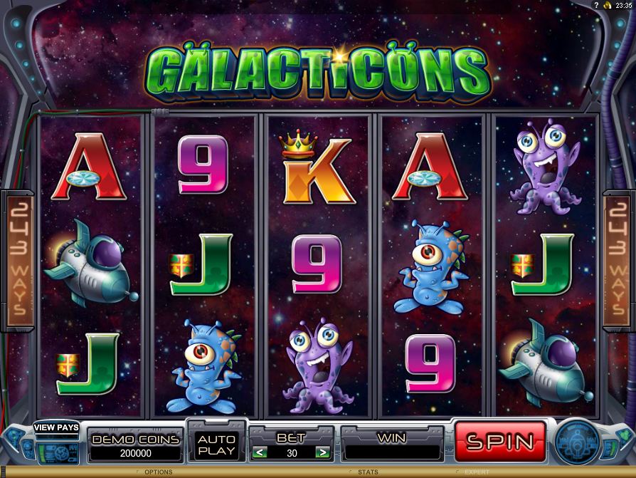 Игровой автомат Galacticons